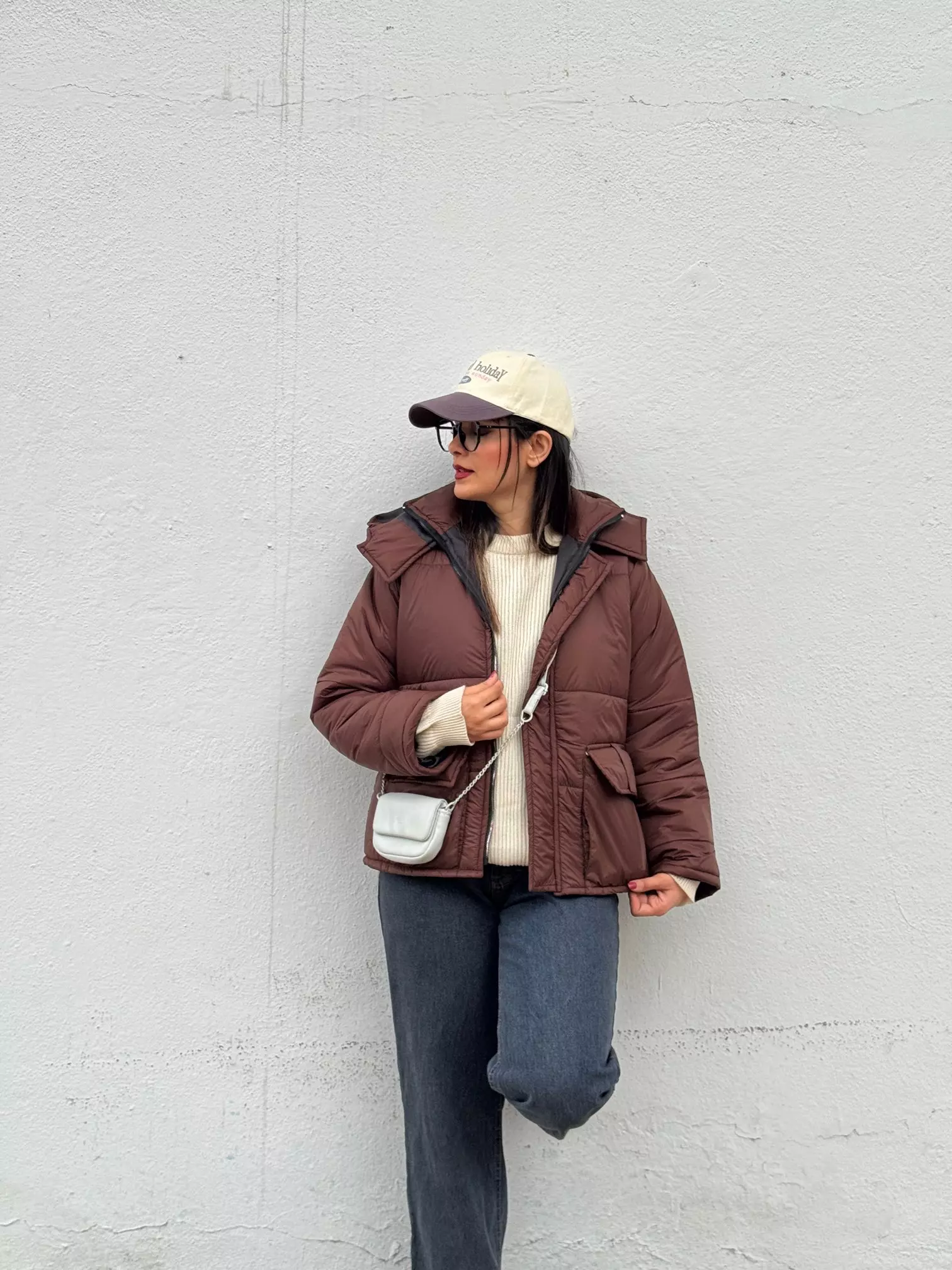 کاپشن کلاهدار کامیلا